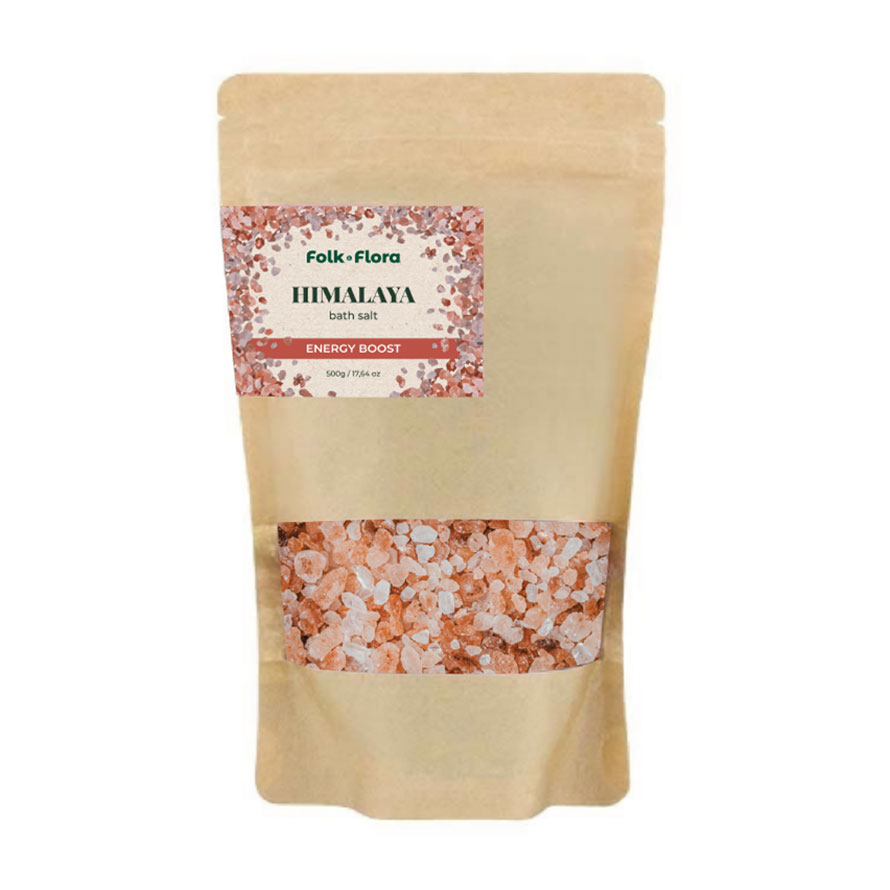 Сіль для ванни Folk &amp; Flora Himalaya Bath Salt, 500 г